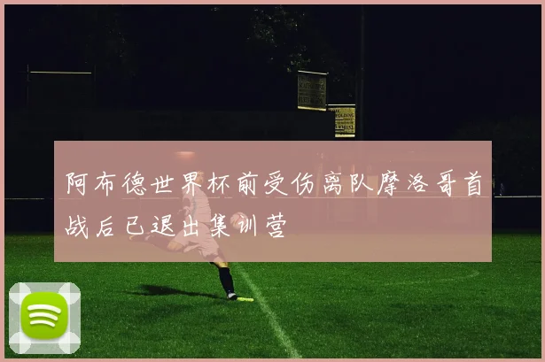 阿布德世界杯前受伤离队摩洛哥首战后已退出集训营